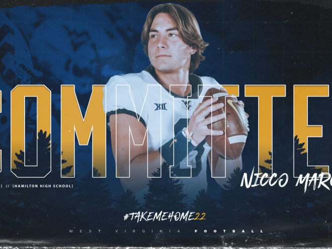 Commitment Analysis: Nicco Marchiol Commits to West Virginia