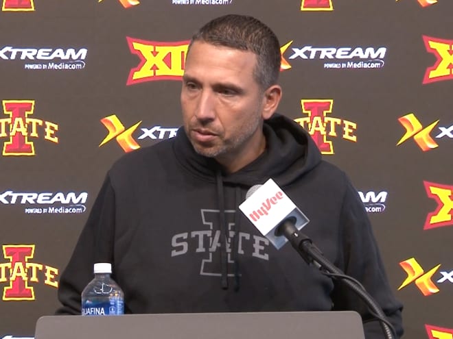 VIDEO: Matt Campbell pre-game press conference (West Virginia week)