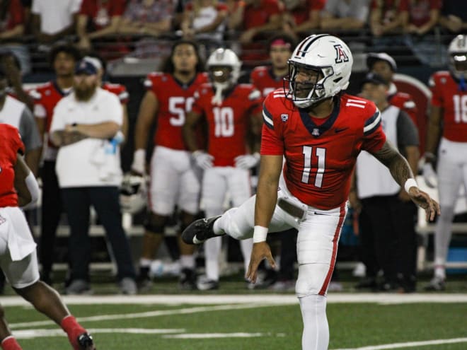 WATCH: Arizona's Noah Fifita and Owen Goss following 31-26 loss to WVU