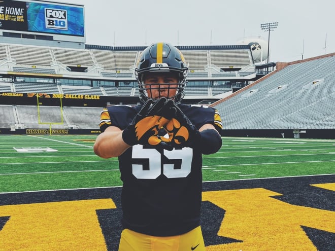 Iowa offers 2023 OL Trevor Lauck