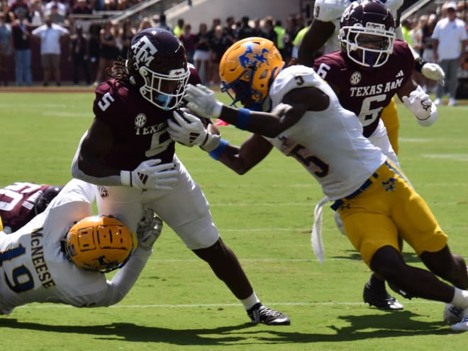 Aggies running over McNeese