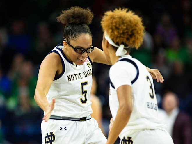 Notre Dame WBB's Hidalgo, Miles and Citron glean All-America honors