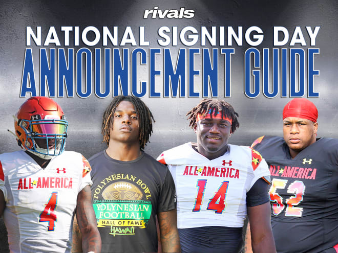 National Signing Day Announcement Guide: Times for all the top prospects