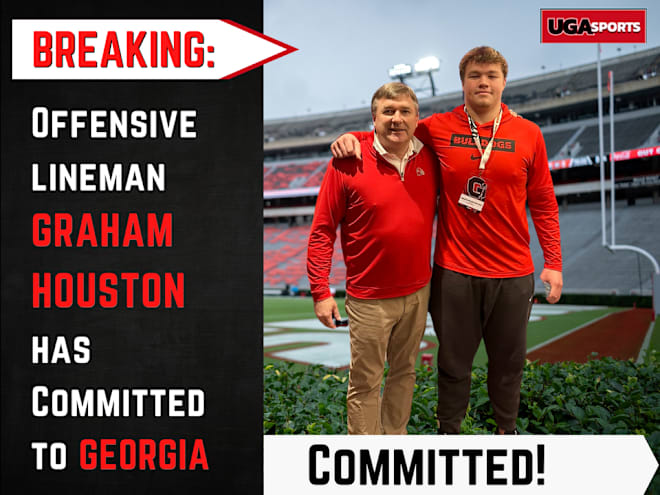 Four-star offensive lineman Graham Houston commits to Georgia