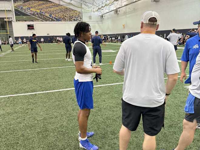 2027 in-state RB David Robinson camps at West Virginia