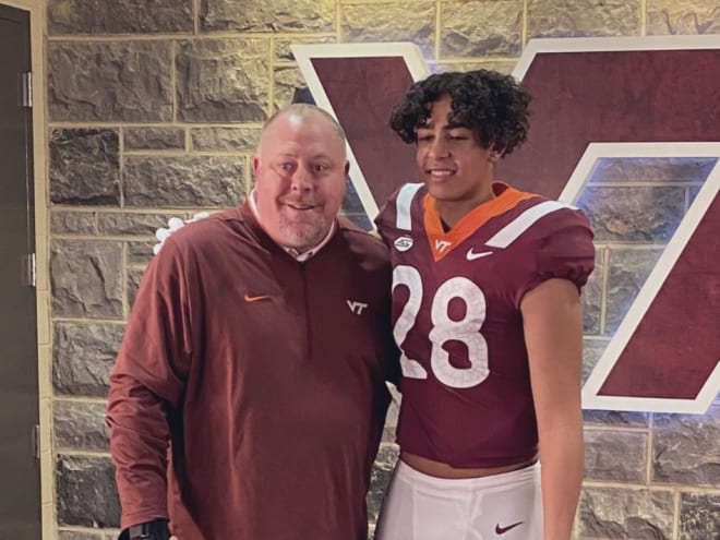 Hokies in the top eight for Dominic Nichols
