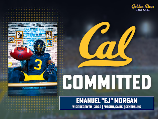 Fresno speedster EJ Morgan announces his commitment to Cal for 2026
