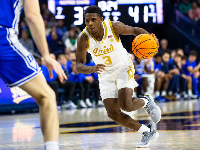 Notre Dame guard Markus Burton's knee injury isn't season-ending