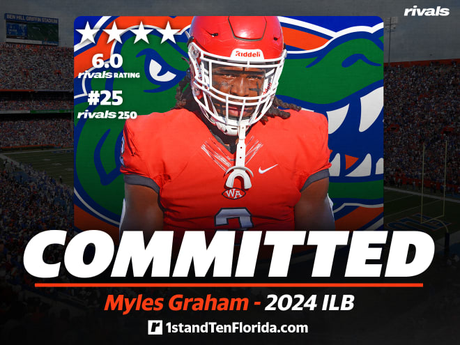 Rivals100 commitment: Florida lands 2024 Gators' legacy LB Myles Graham