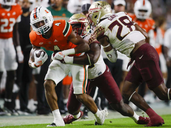 Live Game Thread: Miami Football vs. Florida State