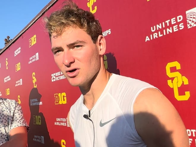 WATCH: Interviews with USC offensive players Tuesday of Minnesota week