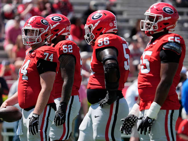 Cole Cubelic ranks Georgia's offensive line as SEC's best