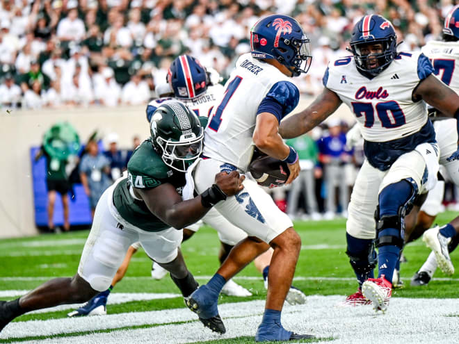 Michigan State DT D'Quan Douse reflects on FAU, looks forward to Maryland