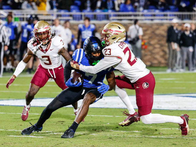 PFF grades, snap counts, statistical analysis from FSU's loss at Duke