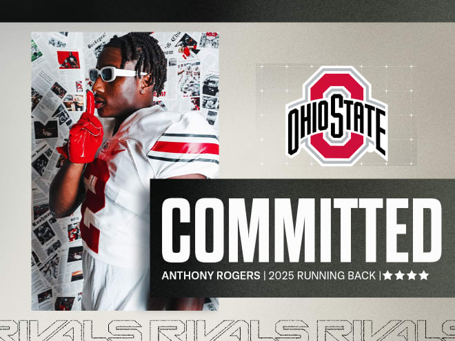 Blue-chip running back Anthony 'Turbo' Rogers commits to Ohio State