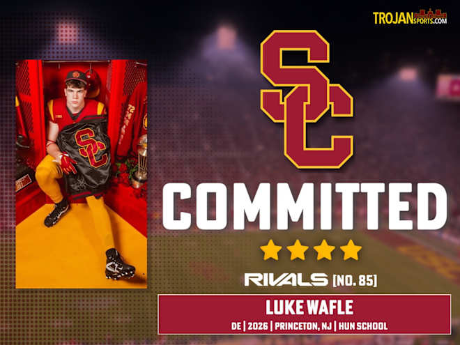 USC scores another big recruiting win as Rivals100 DE Luke Wafle commits