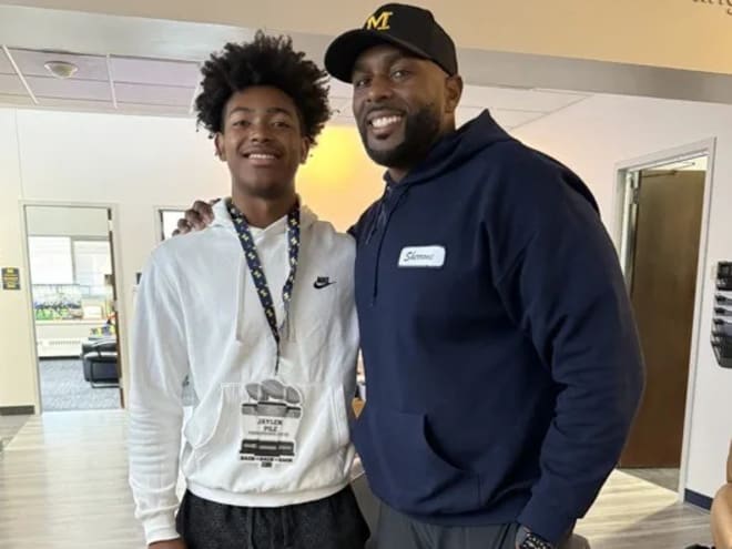 2026 4-star WR Jaylen Pile has memorable experience while visiting Michigan