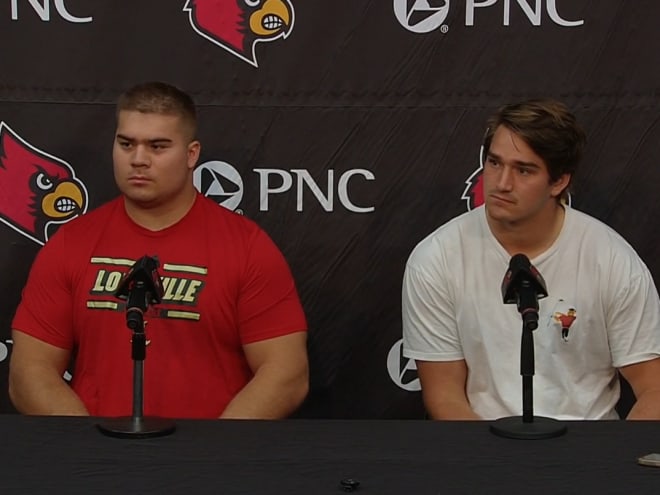 DL Thor Griffith & TE Mark Redman Presser 10.21.24