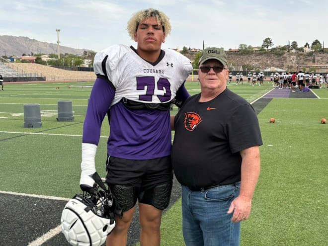 Oregon State Locks in Official Visit with Texas IOL Justin Morales
