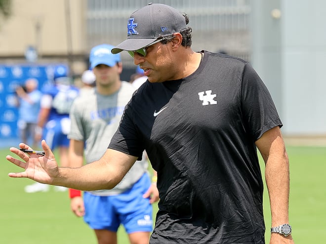 UK Football Practice Notebook - Sept. 3