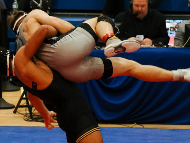 No. 2 Iowa Wrestling Takes Down Princeton, Army at Journeyman "Uncivil War"