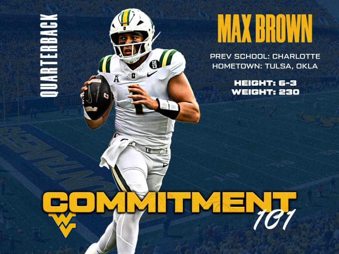 West Virginia Mountaineers: Transfer 101: Max Brown