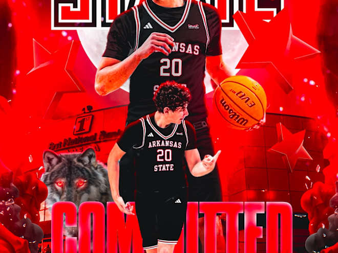 Arkansas State Lands Transfer Guard Joey Chammaa
