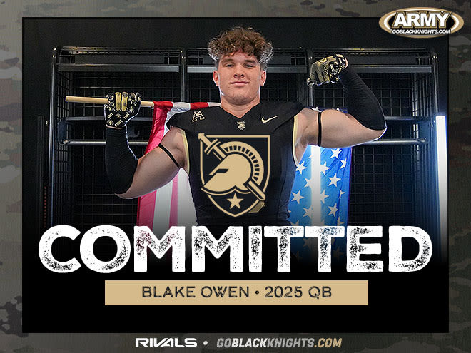 Talented QB Blake Owen chimes in on his pledge/OV to Army West Point