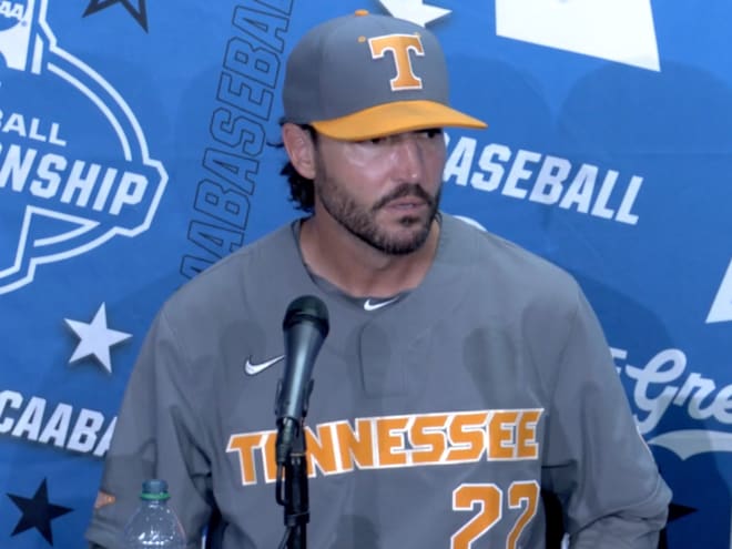 WATCH: Tennessee baseball coach Tony Vitello talks supers loss to Arkansas