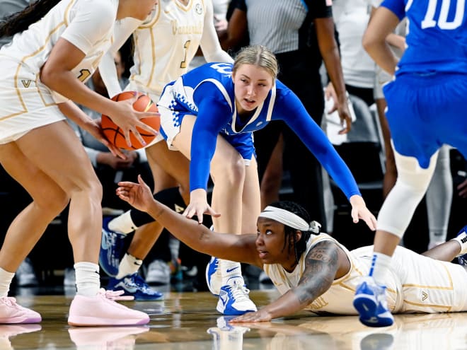 Vanderbilt Struggles vs Kentucky, Falls 96-78