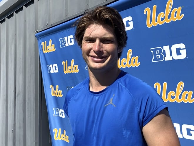 WATCH: UCLA QB Ethan Garbers looks back on personal-best showing