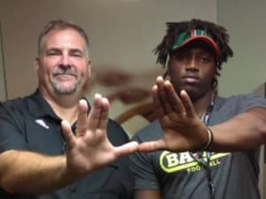 Derick Hunter commits: `I want to win and you go where the winning started'