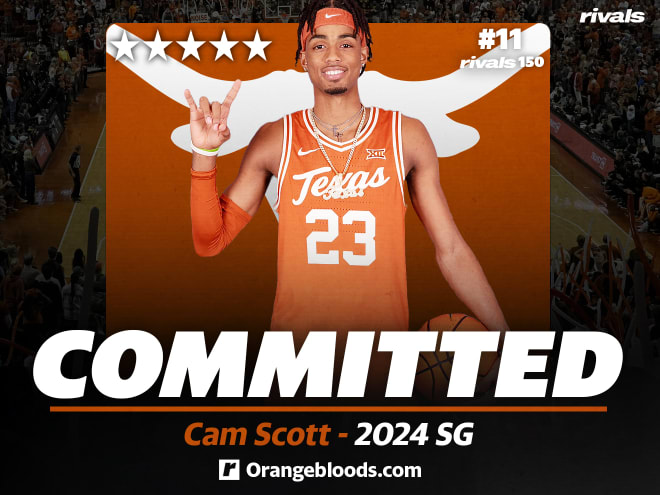 BREAKING: Longhorns land 5-star 2024 SG Cam Scott from Lexington, SC