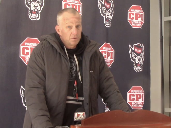 NC State coach Dave Doeren navigating through December