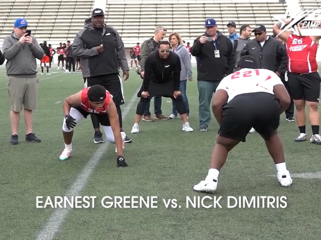 2020 Rivals Camp Los Angeles: OL vs. DL part two
