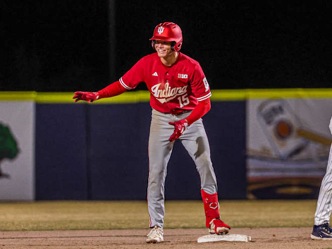 Indiana third baseman Cooper Malamazian named Big Ten Freshman of the Week