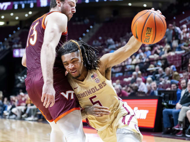 FSU hoops scores 15 first-half points, suffers loss to No. 175 Va. Tech