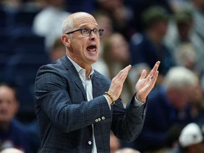 UConn TV: Dan Hurley talks Le Moyne Postgame