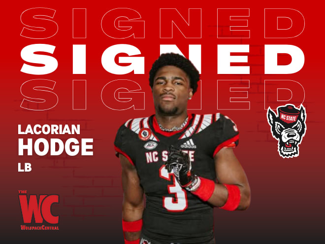 Letter of intent No. 22: Outside linebacker LaCorian Hodge