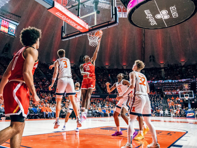 Maryland gets signature road win, beats No. 17 Illinois 91-70