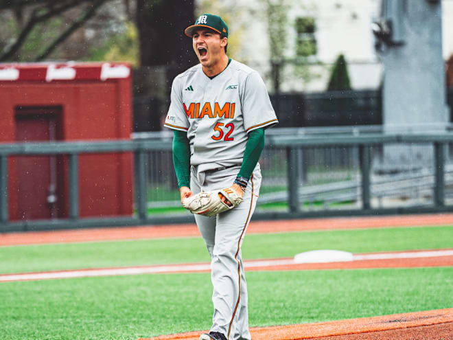 Miami Baseball: Canes erupt for 13 runs, win series against Eagles