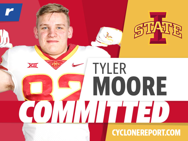 Johnston's Moore second TE verbal of week for Iowa State