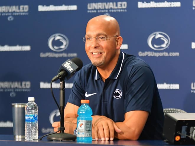 Everything James Franklin said ahead of Penn State's game against Wisconsin