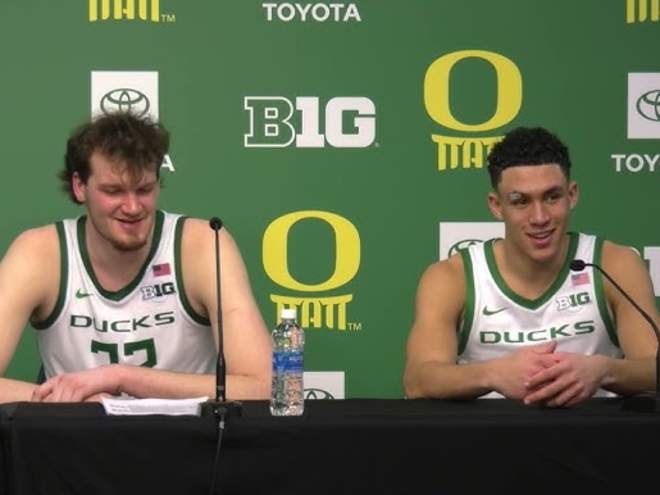 STORY: Dana Altman, Jackson Shelstad, and Nate Bittle talk first round win