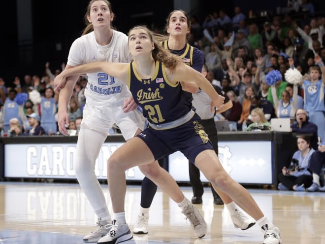 She's back: Maddy Westbeld debuts in Notre Dame WBB's road win at UNC