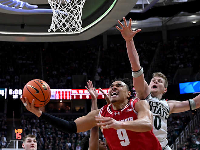 Preview: No.5 Wisconsin Looks to Knock Off Top-Seeded Michigan State