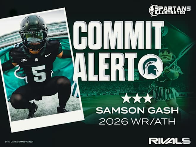 2026 three-star, in-state ATH Samson Gash commits to Michigan State