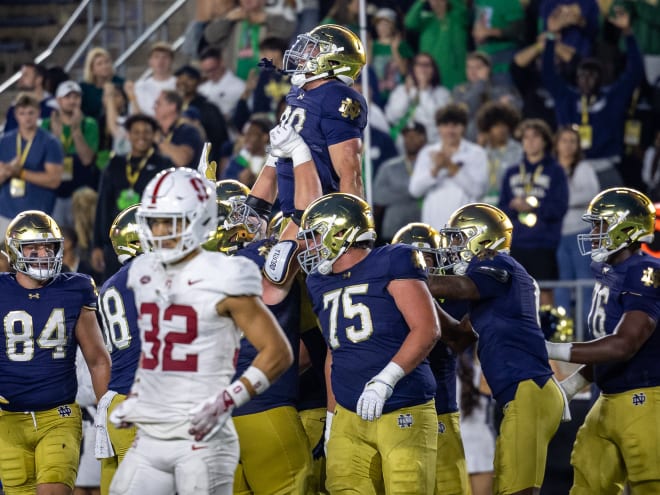 Road date at Stanford fills in final blank in Notre Dame's 2025 schedule