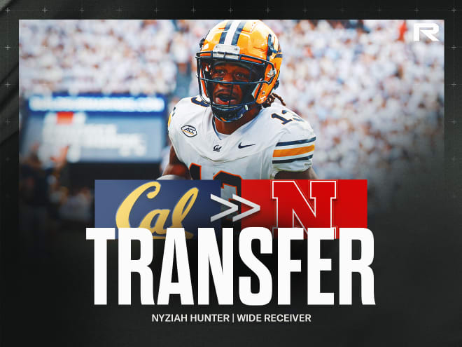 Cal starting WR transfer Nyziah Hunter commits to Nebraska