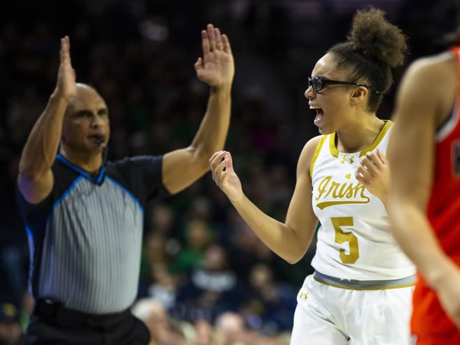 More milestones for Miles as Notre Dame WBB gives Ivey her 100th career win